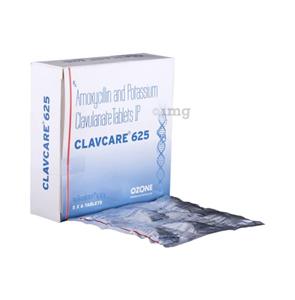 Clav Care 625 mg Tablet