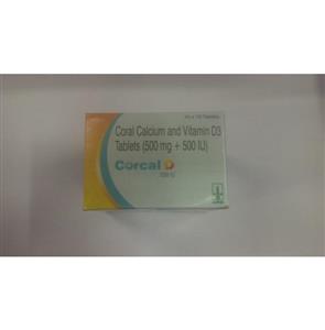 Corcal D 500 mg Tablet