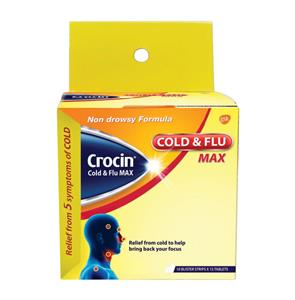 Crocin Cold & FLU Max Tablet