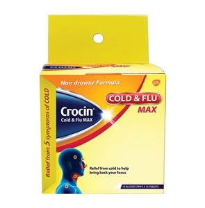 Crocin Cold & FLU Tablet