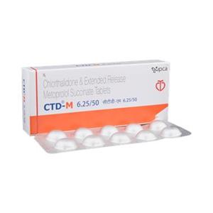 CTD M 6.25/50 mg Tablet