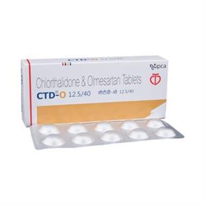 CTD O 12.5/40 mg Tablet