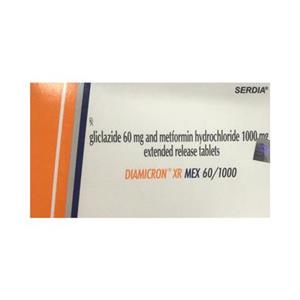 Diamicron XR MEX 60/1000 mg Tablet