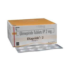 Diapride 2 mg Tablet