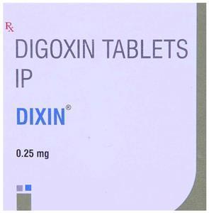 Dixin 0.25 (Digoxin) Tablet