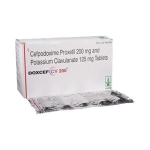 Doxcef CV 200 mg Tablet