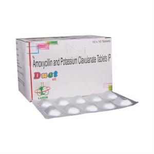 Duet 625 mg Tablet