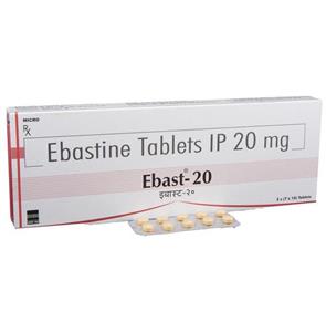 Ebast 20 mg Tablet