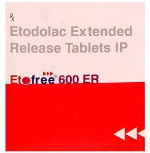 Etofree ER 600 mg Tablet