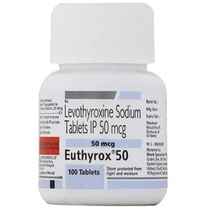 Euthyrox 50 mg Tablet