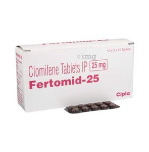 Fertomid 25 mg Tablet