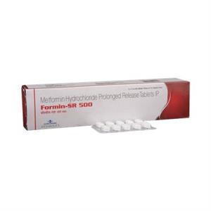 Formin SR 500 mg Tablet