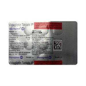 Gliptagreat 50 mg Tablet