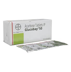 Glucobay 50 mg Tablet