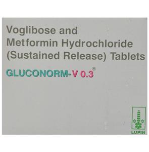 Gluconorm V 0.3 mg Tablet