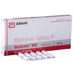 Gluformin 850 mg Tablet