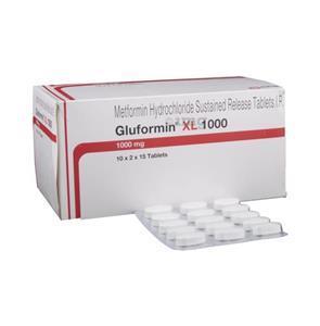 Gluformin XL 1000 mg Tablet