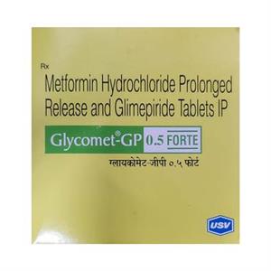 Glycomet GP 0.5 Forte Tablet