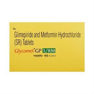 Glycomet GP 1/850 mg Tablet