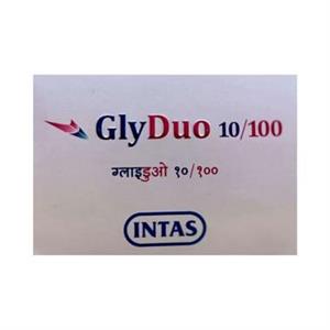 Glyduo 10/100 mg Tablet