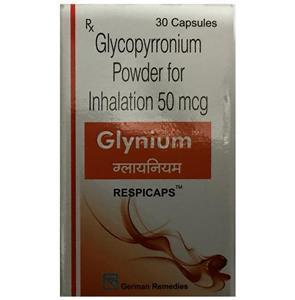 Glynium 50 mg Respicaps Tablet