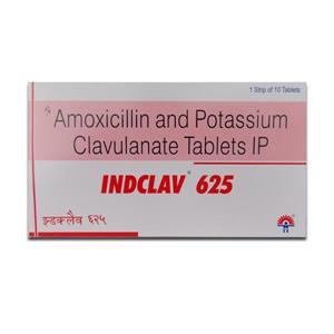 Indclav 625 mg Tablet