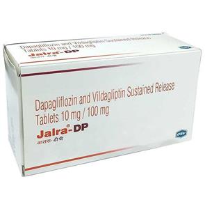 Jalra DP 100 mg SR+10 mg Tablet