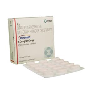 Janumet 50/1000 mg Tablet