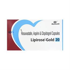 Lipirose Gold 20 mg Capsule