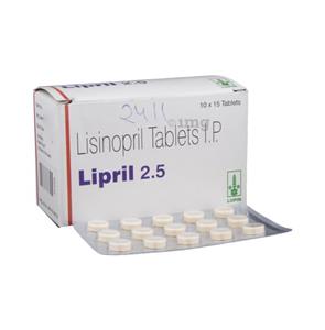 Lipril 2.5 mg Tablet