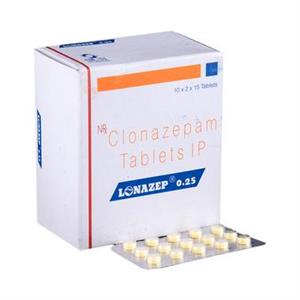 Lonazep 0.25 mg Tablet