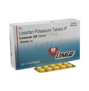 Losacar 25 mg Tablet