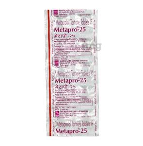 Metapro 25 mg Tablet