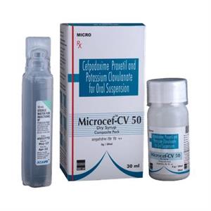 Microcef CV 50 Dry Syrup 30 ml