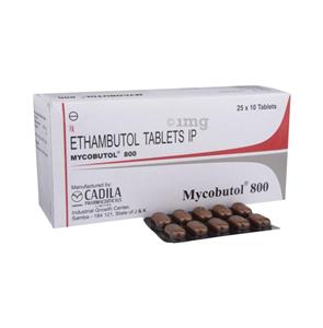 Mycobutol 800 mg Tablet