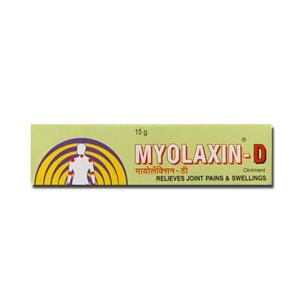 Myolaxin D Ointment 15 gm