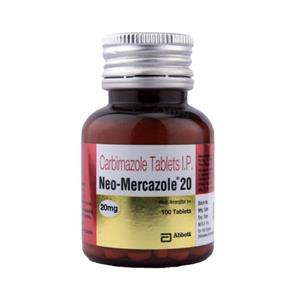 Neomercazole 20 mg Container