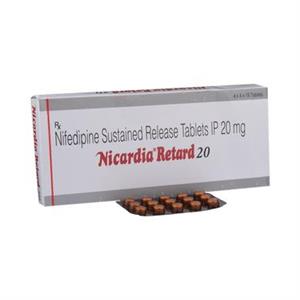 Nicardia Retard 20 mg Tablet