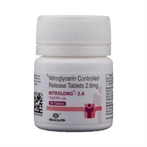 Nitrolong 2.6 mg Tablet