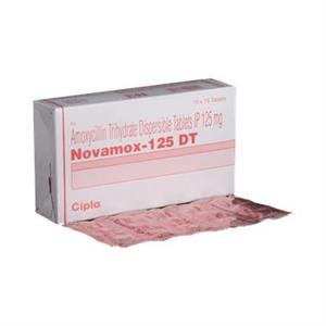 Novamox DT 125 mg Tablet