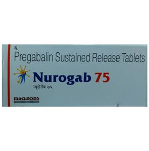 Nurogab 75 mg Tablet