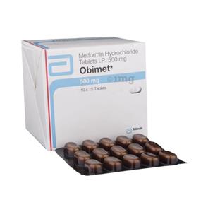 Obimet 500 mg Tablet