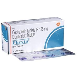 Phexin 125 mg Kid Tablet