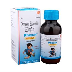 Phexin 250 mg Redimix Syrup 60 ml