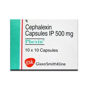 Phexin 500 mg Capsules