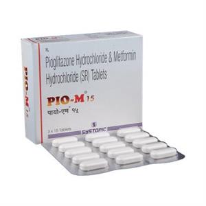 PIO M 15 mg Tablet