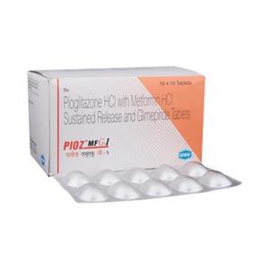 Pioz MF G1 mg Tablet