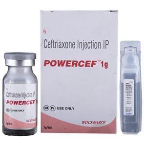 Powercef 1 gm Injection