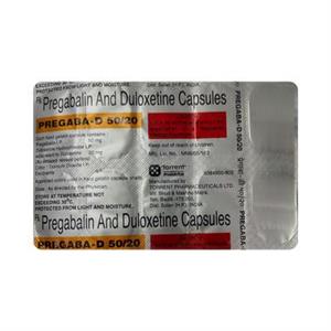 Pregaba D 50/20 mg Capsule