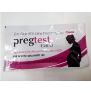 Pregtest Test Card